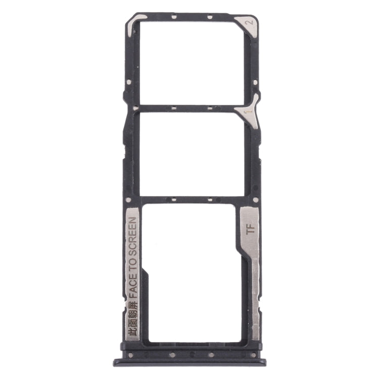 SIM Card Tray + SIM Card Tray + Micro SD Card Tray for Xiaomi Poco M3 M2010J19CG M2010J19CI, For Xiaomi Poco M3