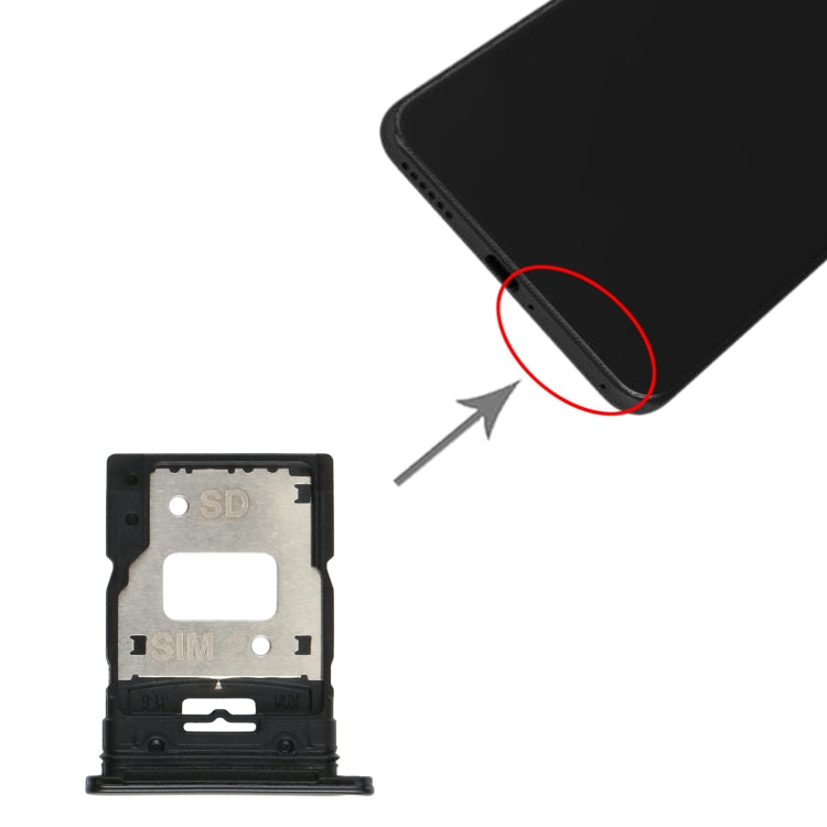 Vassoio scheda SIM + Vassoio scheda SIM/Vassoio scheda micro SD per Xiaomi Mi 11 Lite/11 Lite 5G NE M2101K9AG, For Xiaomi Mi 11 Lite