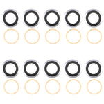 10pcs Rear Camera Lens For Xiaomi Mi 11 M2011K2C M2011K2G, For Xiaomi Mi 11