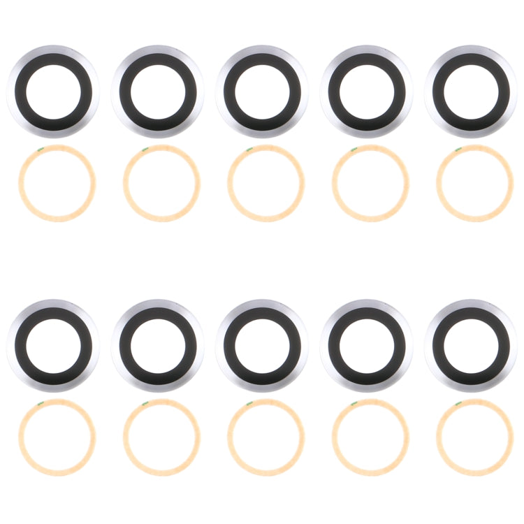 10pcs Rear Camera Lens For Xiaomi Mi 11 M2011K2C M2011K2G, For Xiaomi Mi 11