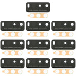 Per Vivo Y11s / Y30 Standard / Y30G / Y12s / Y12a / Y12s 2021 10 pezzi Obiettivo fotocamera posteriore, For Vivo Y11s/ Y30 Standard / Y30G / Y12s / Y12a / Y12s 2021