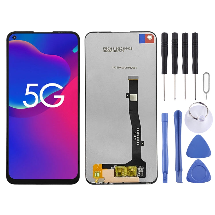 Schermo LCD e digitalizzatore assemblaggio completo per ZTE Axon 11 SE 5G 9000N, For ZTE Axon 11 SE 5G