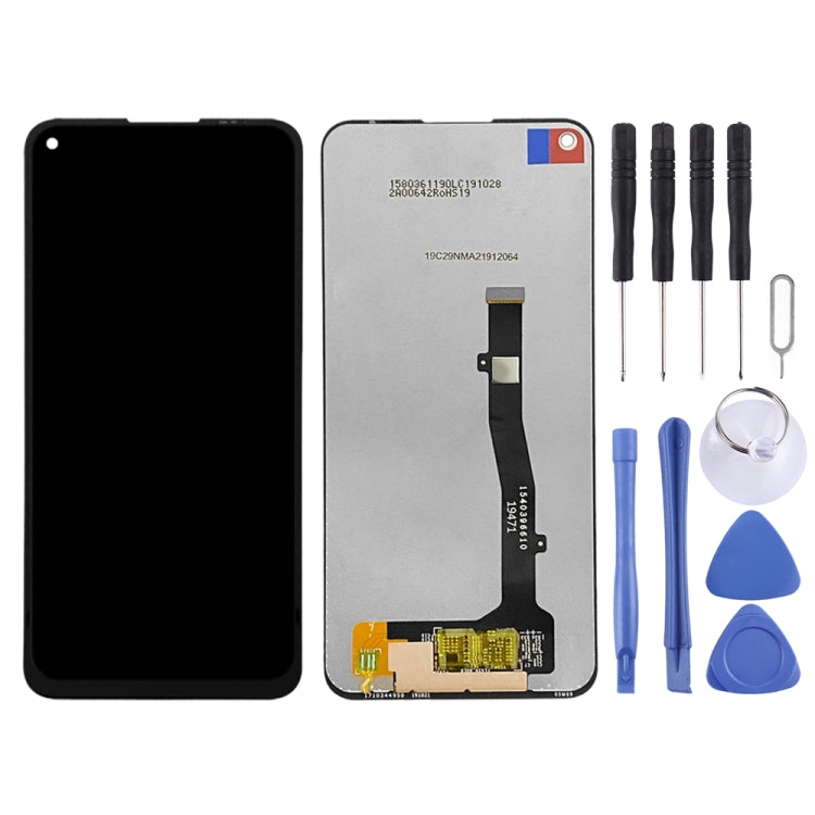 LCD Screen and Digitizer Full Assembly for ZTE Axon 11 SE 5G 9000N, For ZTE Axon 11 SE 5G