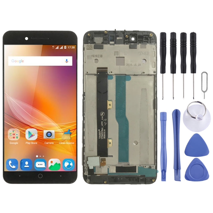 LCD Screen and Digitizer Full Assembly with Frame for ZTE Blade A610 / A610C / A612, For ZTE Blade A610