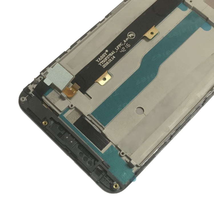 LCD Screen and Digitizer Full Assembly with Frame for ZTE Blade A610 / A610C / A612, For ZTE Blade A610