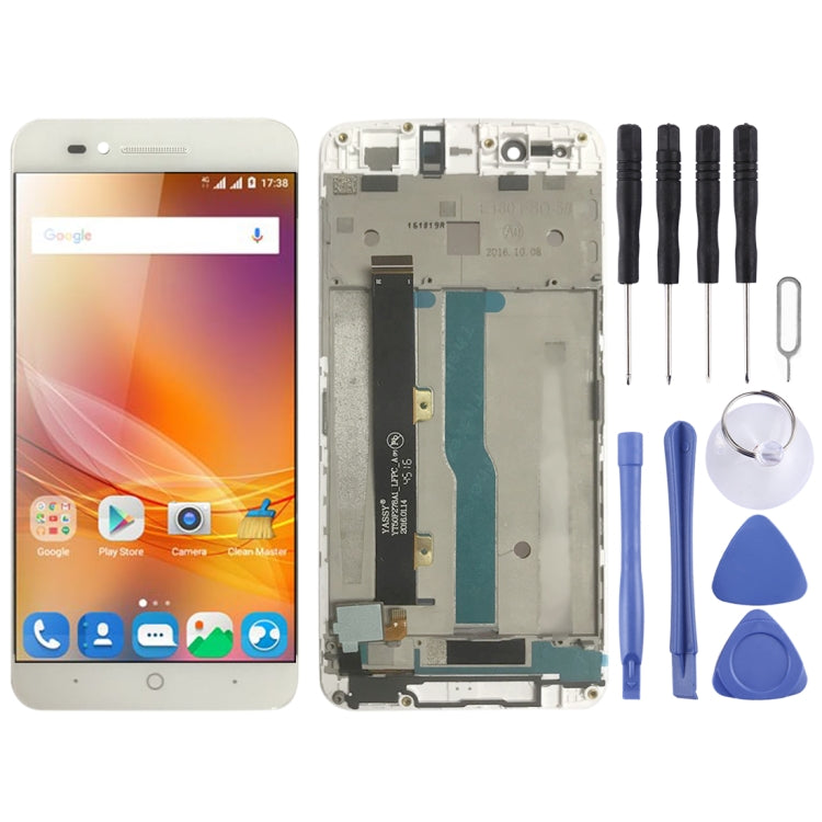 LCD Screen and Digitizer Full Assembly with Frame for ZTE Blade A610 / A610C / A612, For ZTE Blade A610