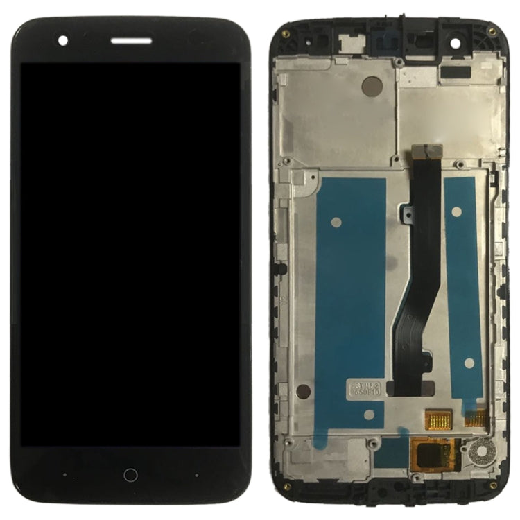 LCD Screen and Digitizer Full Assembly with Frame for ZTE Blade V8 Lite, For ZTE Blade V8 Lite