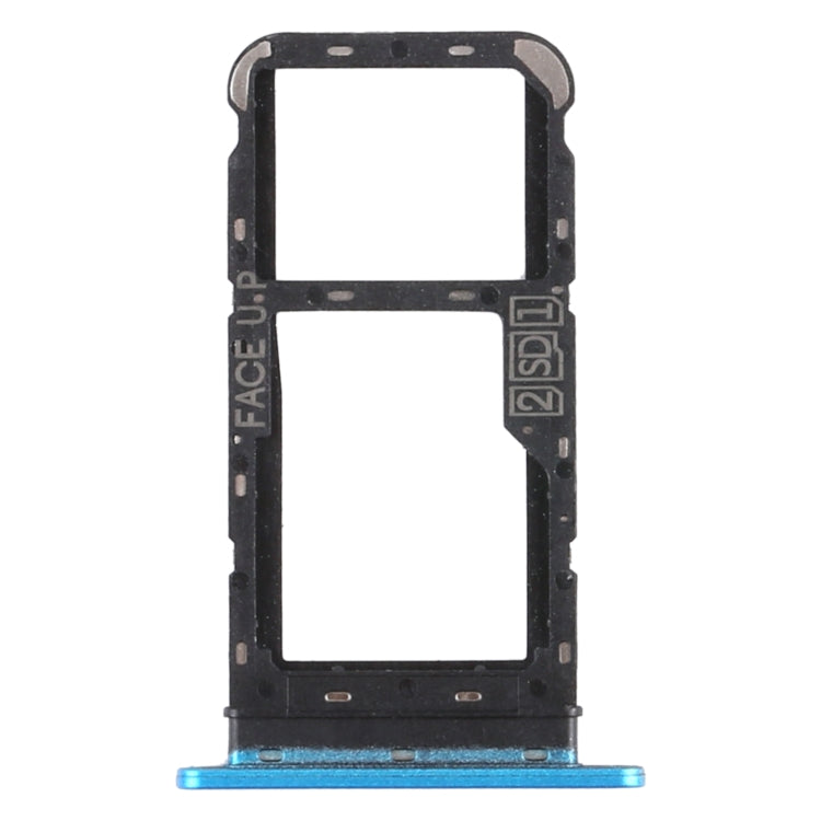 Vassoio scheda SIM + Vassoio scheda SIM/Vassoio scheda micro SD per Motorola Moto E7 Power PAMH0001IN PAMH0010IN PAMH0019IN, For Motorola Moto E7 Power