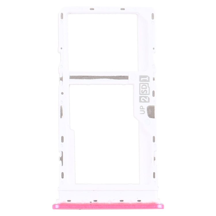 SIM Card Tray + SIM Card Tray/Micro SD Card Tray for Motorola Moto G10 XT2127-2, For Motorola Moto G10, For Motorola Moto G10(Pink)