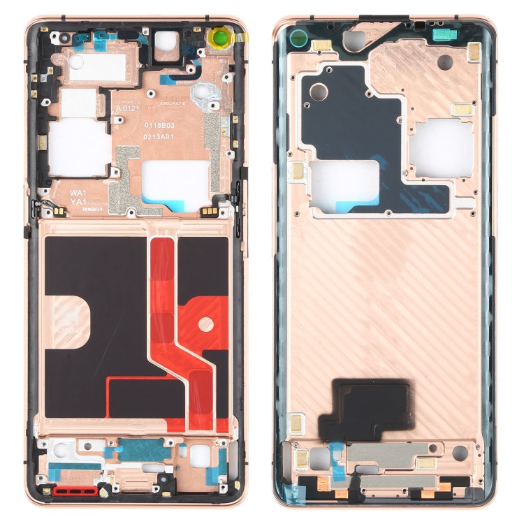 For OPPO Find X2 Pro CPH2025 PDEM30 Original Front Housing LCD Frame Bezel Plate, For OPPO Find X2 Pro