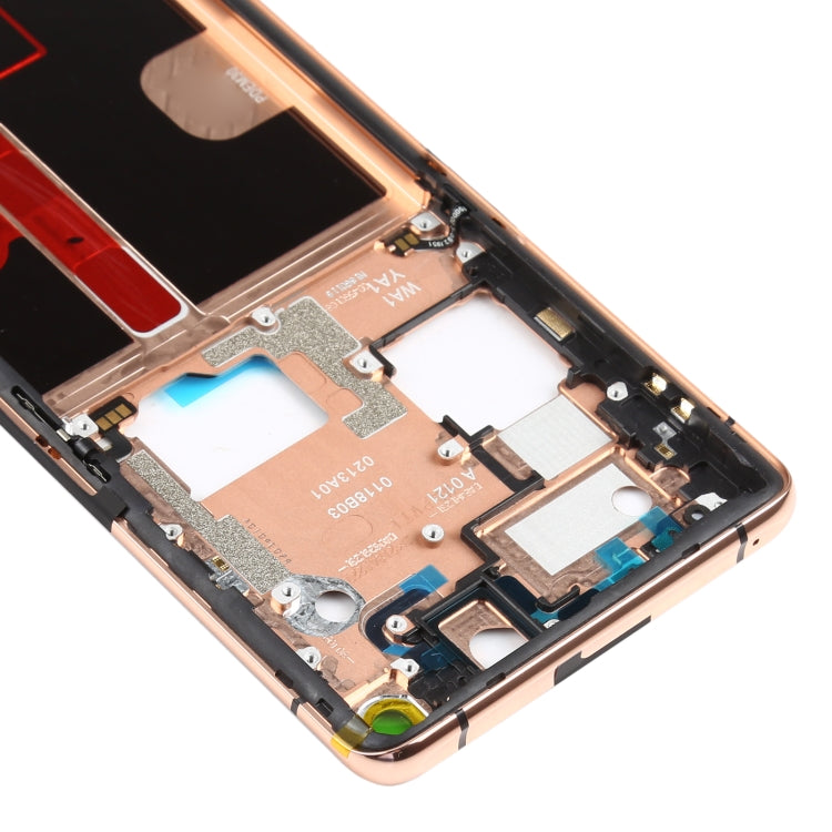 Per OPPO Find X2 Pro CPH2025 PDEM30 Piastra cornice cornice LCD alloggiamento anteriore originale, For OPPO Find X2 Pro