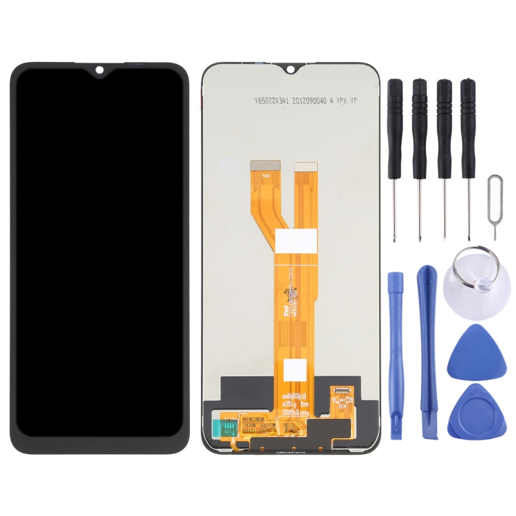 Schermo LCD originale e digitalizzatore assemblaggio completo per OPPO Realme C20 / C21 RMX3201 RMX3063, For Realme C20