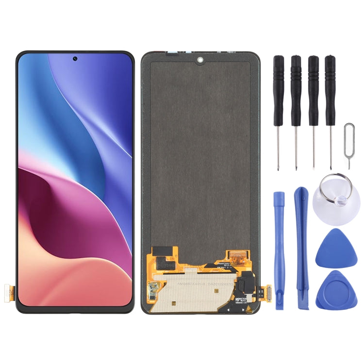 Original Super AMOLED LCD Screen and Digitizer Full Assembly for Xiaomi Redmi K40 Pro / Redmi K40 M2012K11AC M2012K11C, For Xiaomi Redmi K40 Pro(Original)