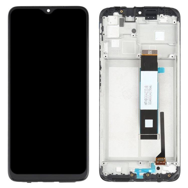 Schermo LCD e digitalizzatore assemblaggio completo con cornice per Xiaomi Redmi Note 9 4G / Poco M3 / Redmi 9 Power M2010J19SC M2010J19CG, For Xiaomi Redmi Note 9 4G