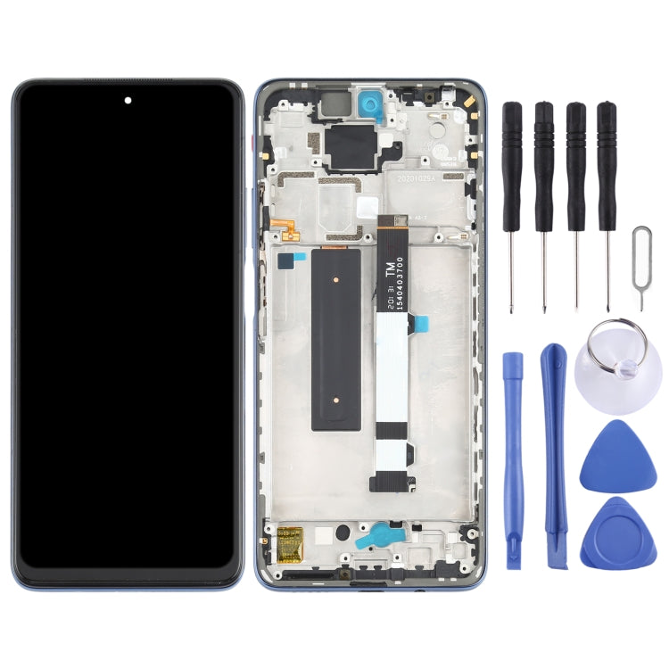 Schermo LCD originale e digitalizzatore assemblaggio completo con cornice per Xiaomi Redmi Note 9 Pro 5G / Mi 10T Lite 5G M2007J17C M2007J17G, For Xiaomi Redmi Note 9 Pro 5G, For Xiaomi Redmi Note 9 Pro 5G (Original)