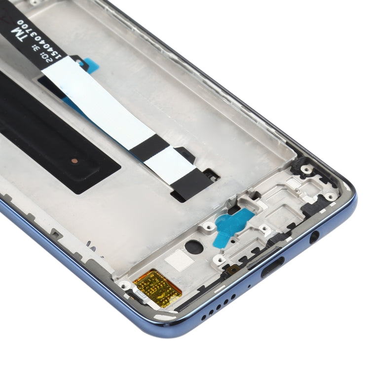 Schermo LCD originale con cornice per Xiaomi Redmi Note 9 Pro 5G