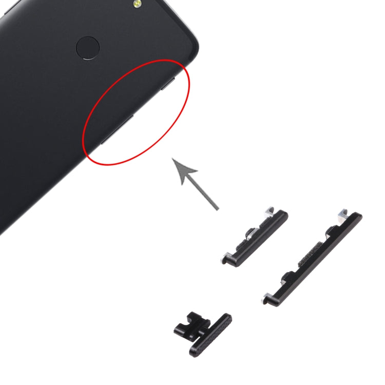 Per OnePlus 5T / 5 Pulsante di accensione e pulsante di controllo del volume, For OnePlus 5T / 5