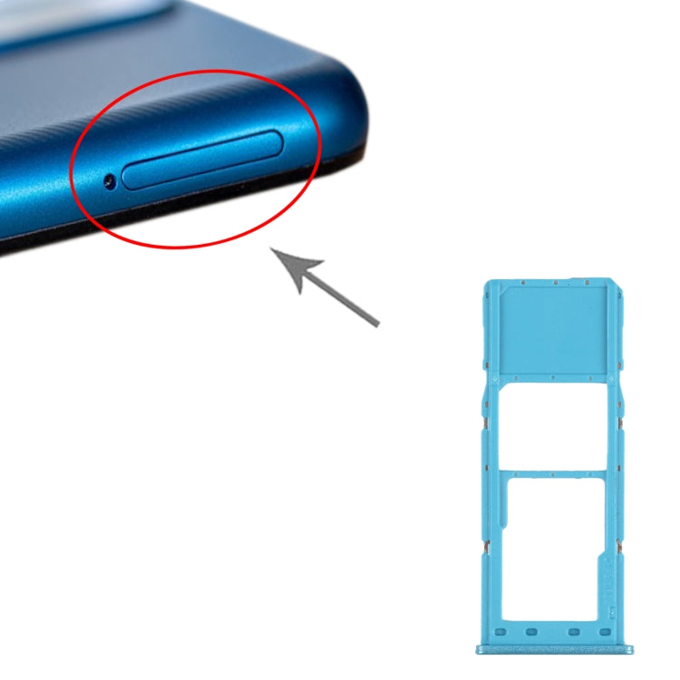 Per Samsung Galaxy A12 SM-A125 Vassoio scheda SIM + vassoio scheda Micro SD, For Samsung Galaxy A12