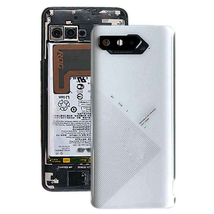 Cover posteriore batteria originale per Asus ROG Phone 5 ZS673KS, For Asus ROG Phone 5 (Original), For Asus ROG Phone 5