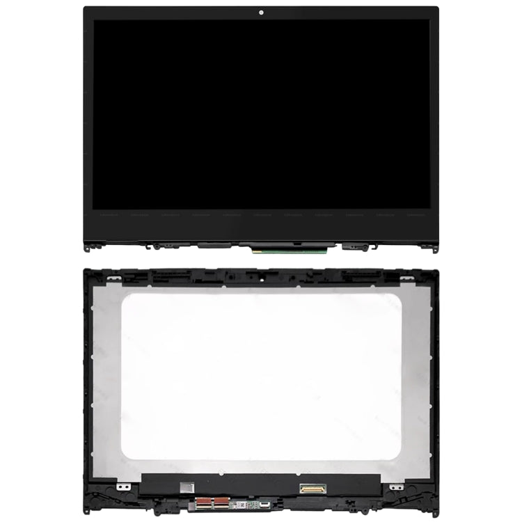 Schermo LCD HD 1366 x 768 e digitalizzatore assemblaggio completo con telaio per Lenovo IdeaPad Flex 5-14 5-1470 5-1480, For Lenovo IdeaPad Flex 5-14 (1366 x 768)