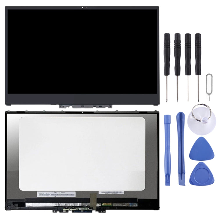 Schermo LCD e digitalizzatore 1920 x 1080 FHD 30 pin assemblaggio completo con cornice per Lenovo Yoga 720-15 720-15IKB, For Lenovo Yoga 720-15 (1920 x 1080)