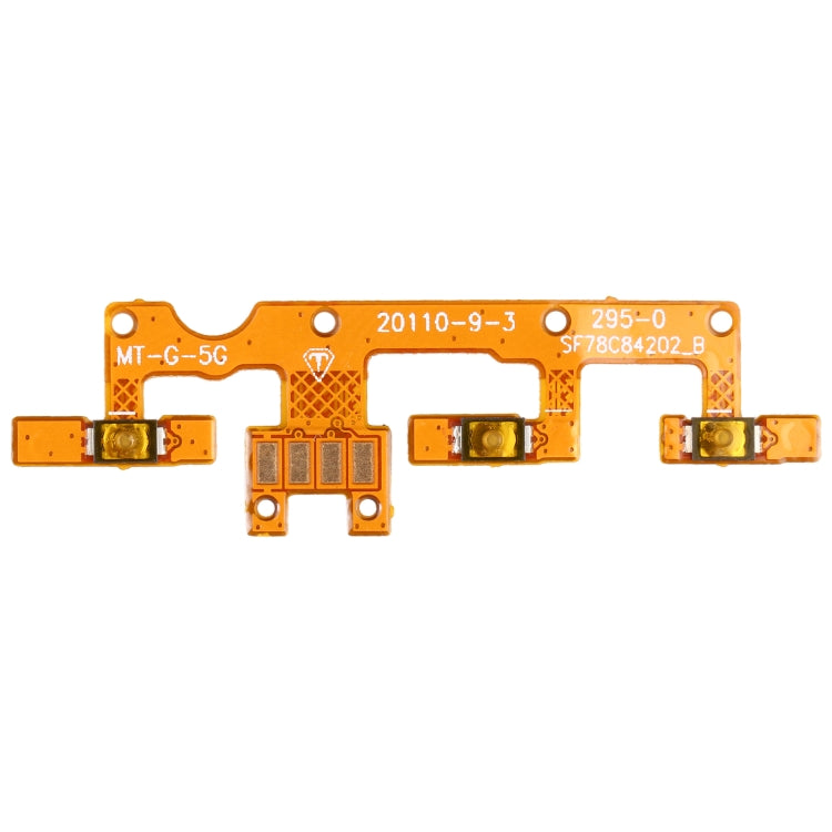 Power Button & Volume Button Flex Cable For Motorola Moto G 5G, For Motorola Moto G 5G