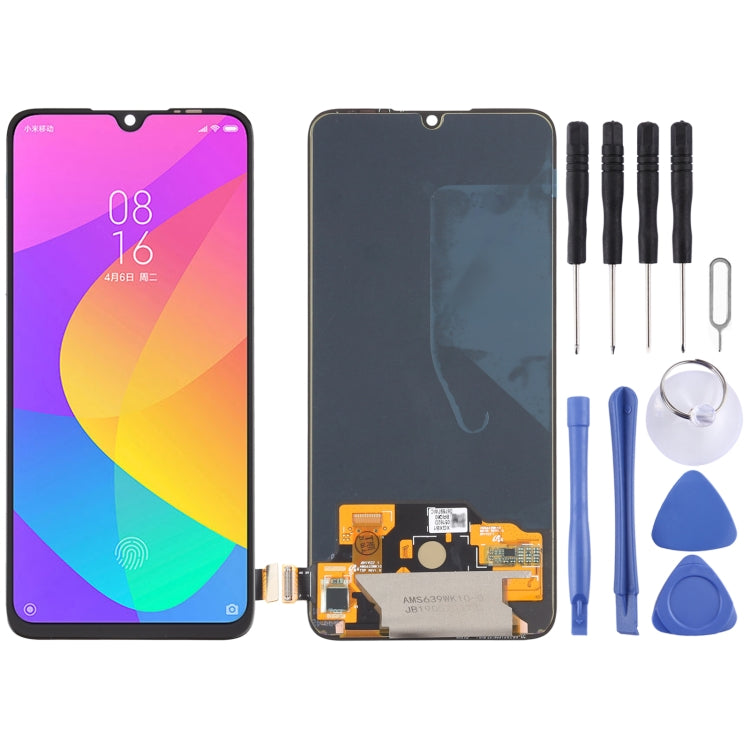 Schermo LCD in materiale OLED e digitalizzatore assemblaggio completo per Xiaomi Mi CC9 / Mi 9 Lite, For Xiaomi Mi CC9 / Mi 9 Lite (OLED Material)