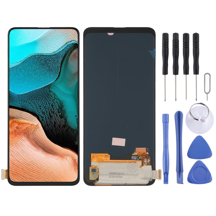 Schermo LCD in materiale OLED e digitalizzatore assemblaggio completo per Xiaomi Redmi K30 Pro 5G / Poco F2 Pro, For Xiaomi Redmi K30 Pro 5G / Poco F2 Pro (OLED Material)