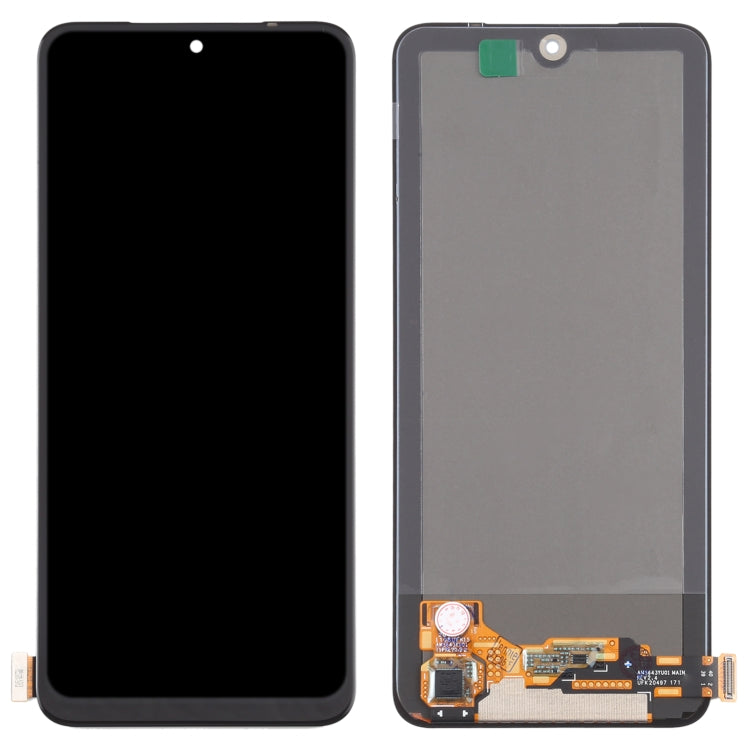 Schermo LCD e digitalizzatore in materiale AMOLED originale, assemblaggio completo per Xiaomi Redmi Note 10 4G / Redmi Note 10S / Redmi Note 11 SE India / Poco M5s M2101K7AI, M2101K7AG