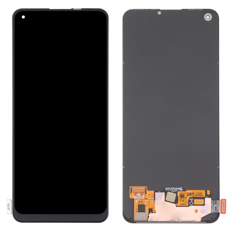 Original Super AMOLED LCD Screen and Digitizer Full Assembly for OPPO Realme V15 5G, For Realme V15 5G (Original)