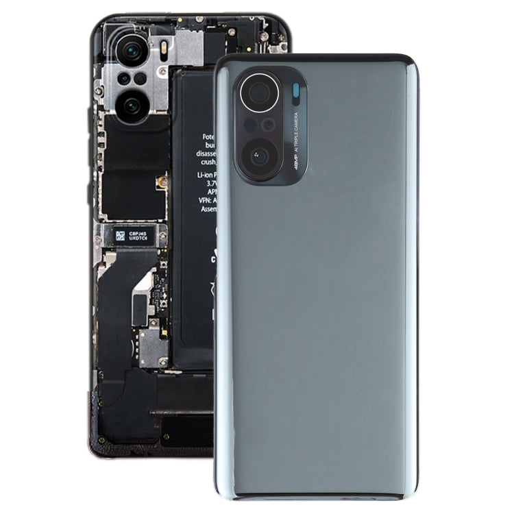 Original Back Battery Cover for Xiaomi Poco F3 M2012K11AG, For Xiaomi Poco F3 (Original)