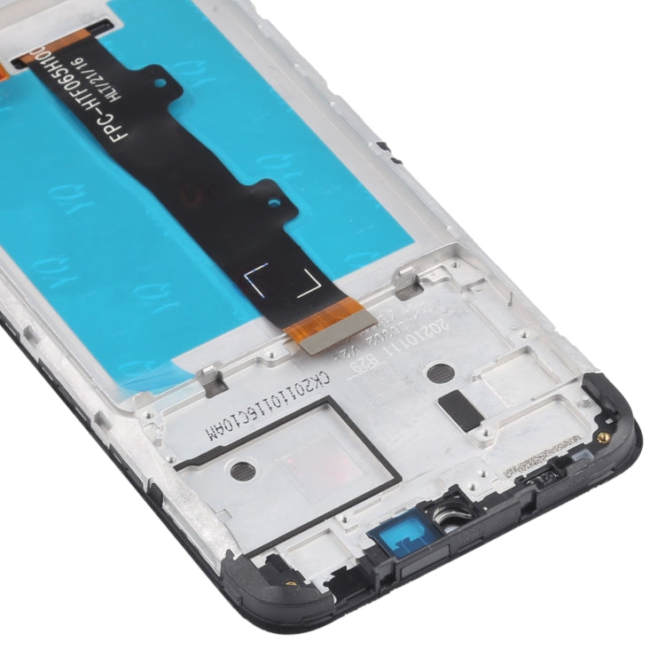 LCD Screen and Digitizer Full Assembly with Frame for Motorola Moto E7 Power PAMH0001IN PAMH0010IN PAMH0019IN, For Motorola Moto E7 Power