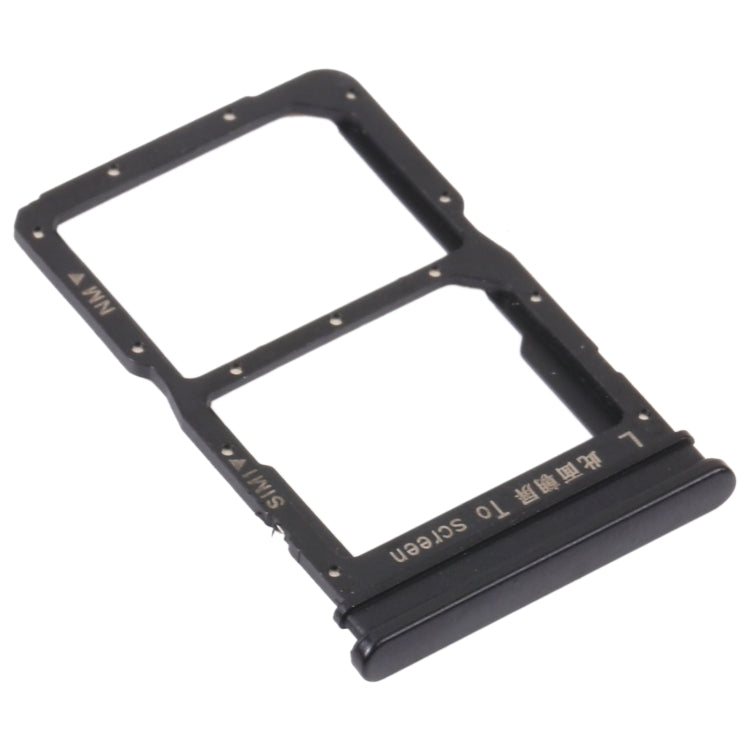 SIM Card Tray + NM Card Tray for Huawei P Smart S, For Huawei P Smart S