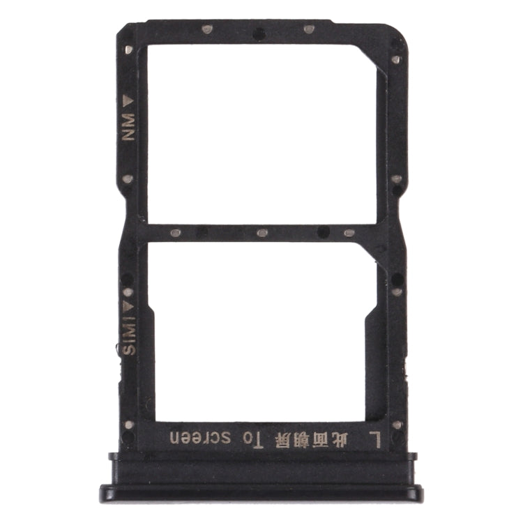 SIM Card Tray + NM Card Tray for Huawei P Smart S, For Huawei P Smart S