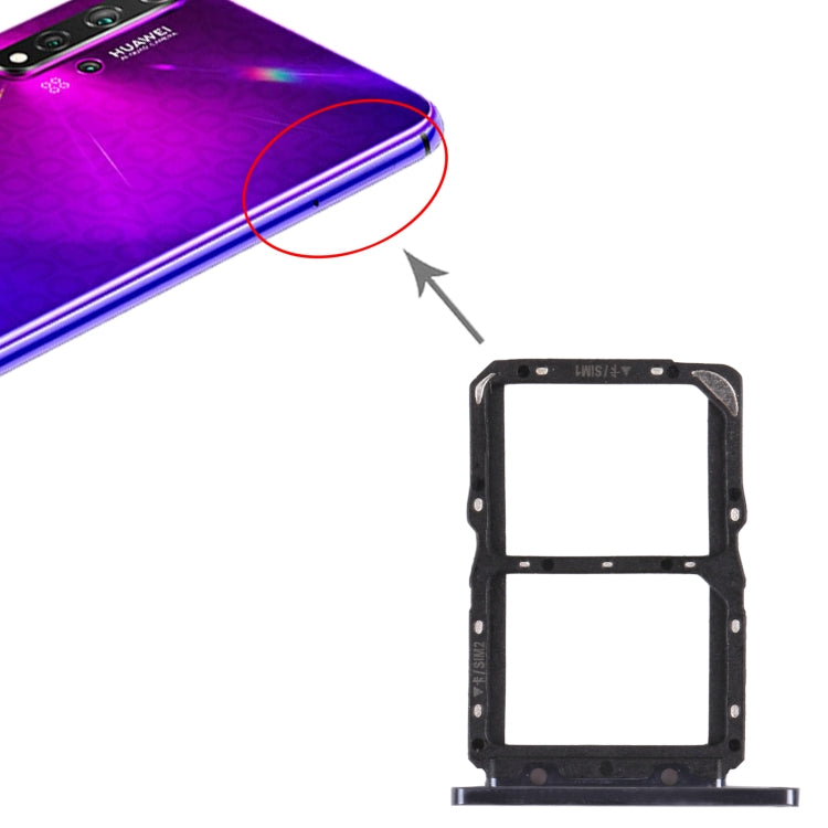 SIM Card Tray + SIM Card Tray for Huawei Nova 5T, For Huawei Nova 5T