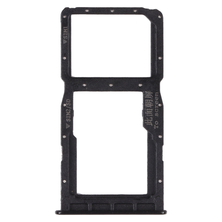 SIM Card Tray + SIM Card Tray / Micro SD Card Tray for Huawei Nova 4e, For Huawei Nova 4e