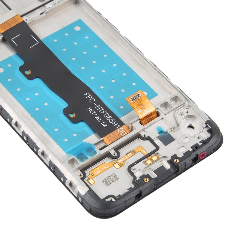 Schermo LCD e digitalizzatore assemblaggio completo con cornice per Motorola Moto E7, For Motorola Moto E7