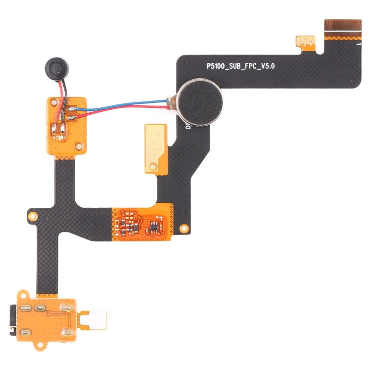 Earphone Jack + Vibration Motor + Microphone Flex Cable for Lenovo YOGA Tab 3 10 YT3-X50F/X50M, For Lenovo YOGA Tab 3