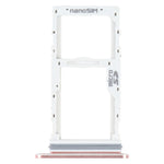 SIM Card Tray + SIM Card Tray/Micro SD Card Tray for LG Velvet 5G LM-G900N LM-G900EM LM-G900 LM-G900TM, For LG Velvet 5G, For LG Velvet 5G(Pink)