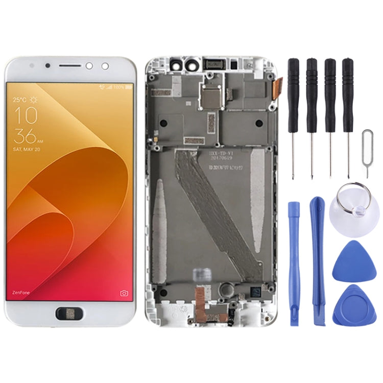 Schermo LCD e digitalizzatore assemblaggio completo con cornice per Asus ZenFone 4 Selfie Pro ZD552KL Z01MD, For Asus ZenFone 4 Selfie Pro