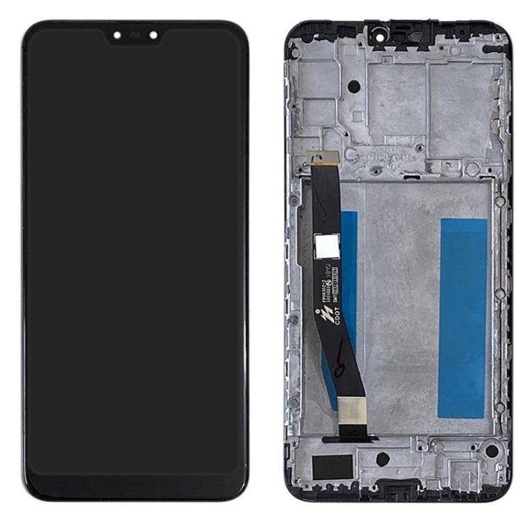 LCD Screen and Digitizer Complete Assembly with Frame for Asus Zenfone Max Plus (M2) ZB634KL A001D, For Asus Zenfone Max Plus (M2)