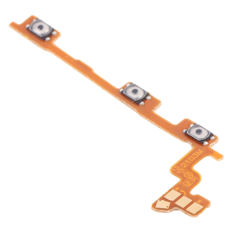 For Vivo X60 V2046A Power Button & Volume Button Flex Cable, For Vivo X60