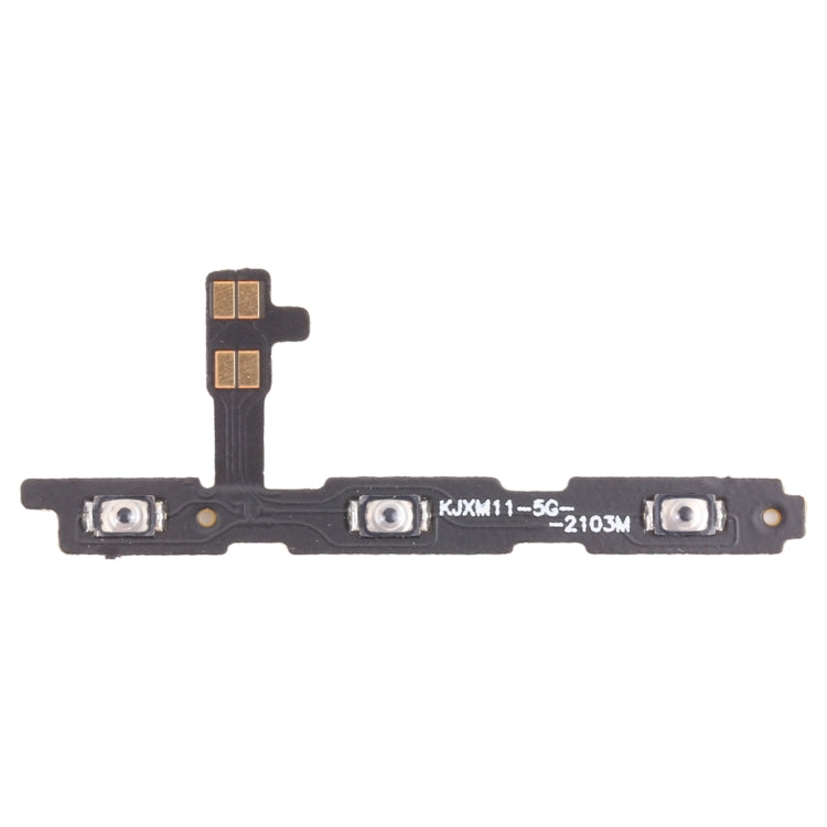Power Button &amp; Volume Button Flex Cable For Xiaomi Mi 11, For Xiaomi Mi 11