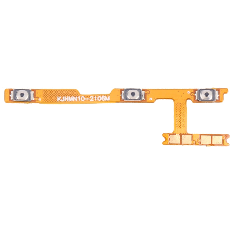 Power Button Volume Button Flex Cable For Xiaomi Redmi Note 10 M2101K7AI M2101K7AG, For Xiaomi Redmi Note 10