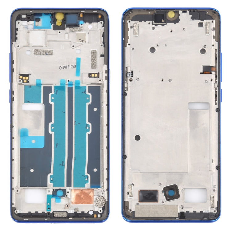 LCD Bezel Plate Frame Front Housing For TCL 10 Plus T782H, For TCL 10 Plus (Blue), For TCL 10 Plus