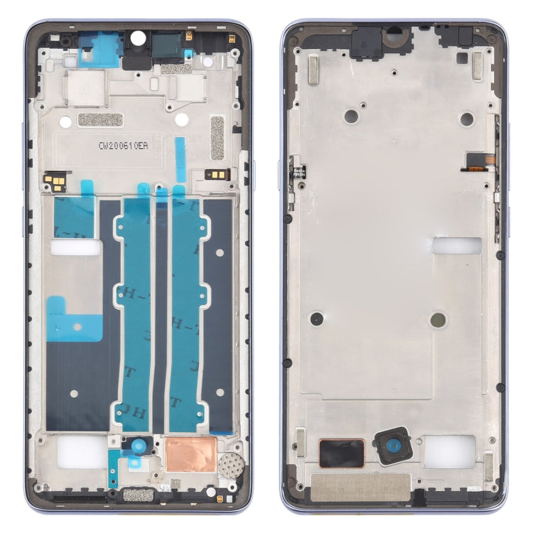 LCD Bezel Plate Frame Front Housing For TCL 10 Plus T782H, For TCL 10 Plus (Blue), For TCL 10 Plus