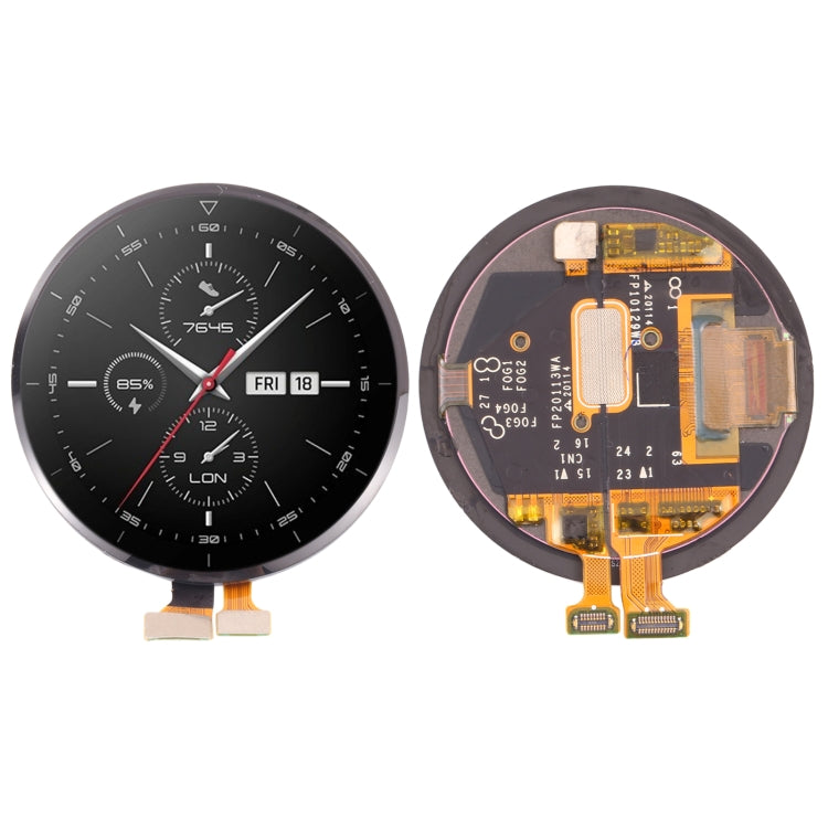 Schermo LCD originale in materiale zaffiro e digitalizzatore assemblaggio completo per Huawei Watch GT 2 Pro VID-B19, For Huawei Watch GT 2 Pro