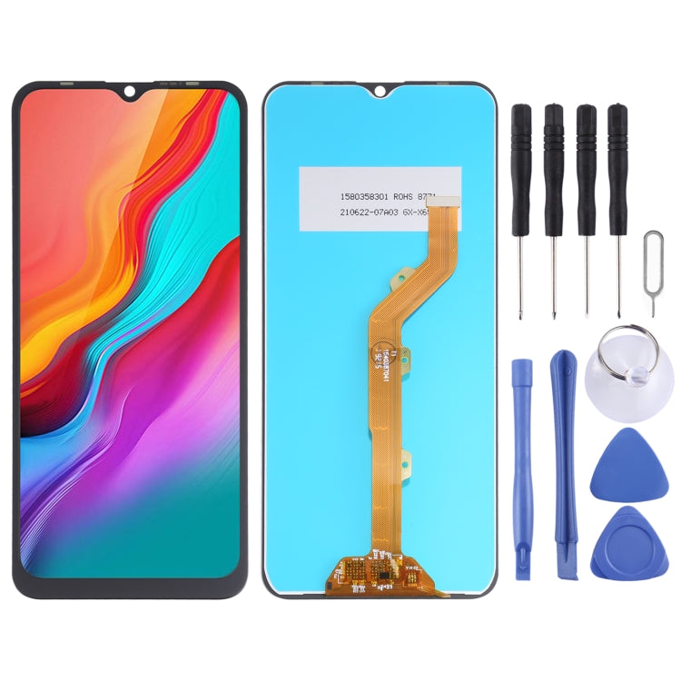 Schermo LCD e digitalizzatore assemblaggio completo per Infinix Hot 8 Lite X650, For Infinix Hot 8 Lite