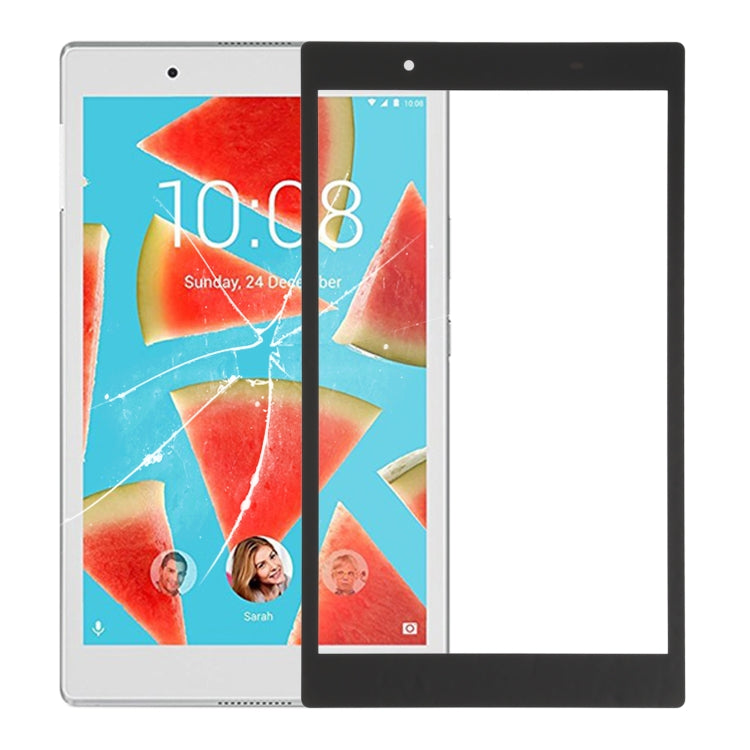 Front Screen Outer Glass Lens for Lenovo Tab 4 / TB-8504F / TB-8504X, For Lenovo Tab 4, For Lenovo Tab 4 (White)