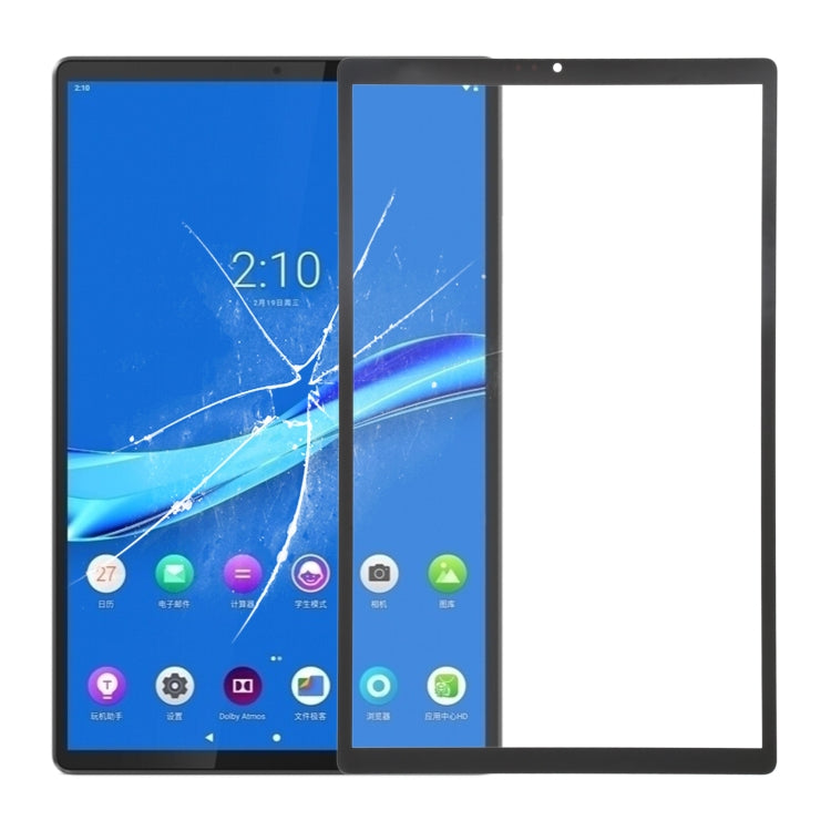 Lente in vetro esterna dello schermo anteriore per Lenovo Tab M10 Plus / TB-X606F / TB-X606X / TB-X606, For Lenovo Tab M10 Plus